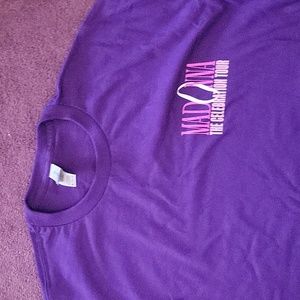 Rare Roady MADONNA  crew shirt. CELEBRATION TOUR 2024 xl